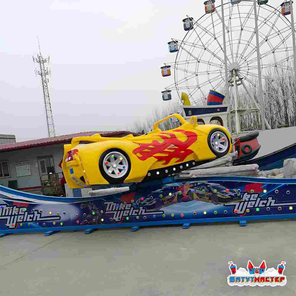 Аттракцион летающая машина «Огонь», 8 мест,  6×3×2,5 м