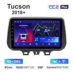 Teyes CC2 Plus 9"для Hyundai Tucson 2018+