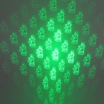 Световой прибор Лазер для дома «Телевизор» 7*10*8 см, 4 режима, USB (220V)