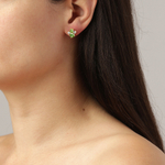 Серьги Dyrberg Kern BILLIS SG LIGHT GREEN 460048