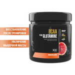 Аминокислотный комплекс Maxler BCAA Plus Glutamine, порошок, 300 грамм, грейпфрут