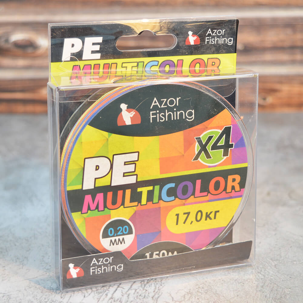 Леска плетеная 0,20мм Премиум 4 нити 150м 17кг