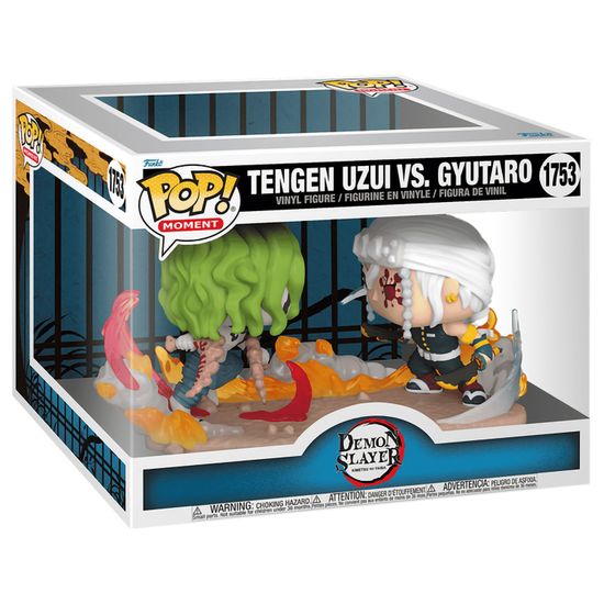 Фигурка Funko POP! Moment Demon Slayer Tengen Uzui vs Gyutaro (1753) 80338 / Фигурка Фанко ПОП! по мотивам аниме "Клинок, рассекающий демонов", Гютаро vs Тенген Узуй