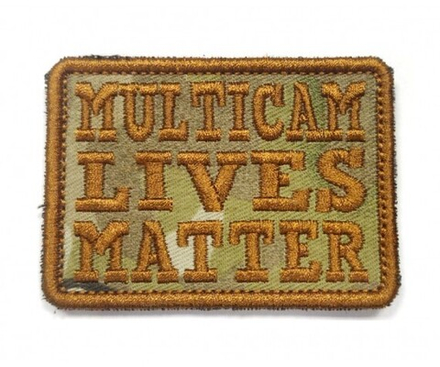 шеврон Multicam lives Matter вышивка