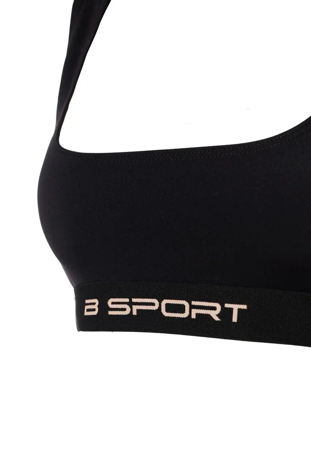 "B-SPORT" Базовый топ с фактурной резинкой