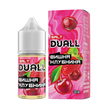 Жидкость (М) Duall Zero (28 мл, 0 мг) Вишня Клубника