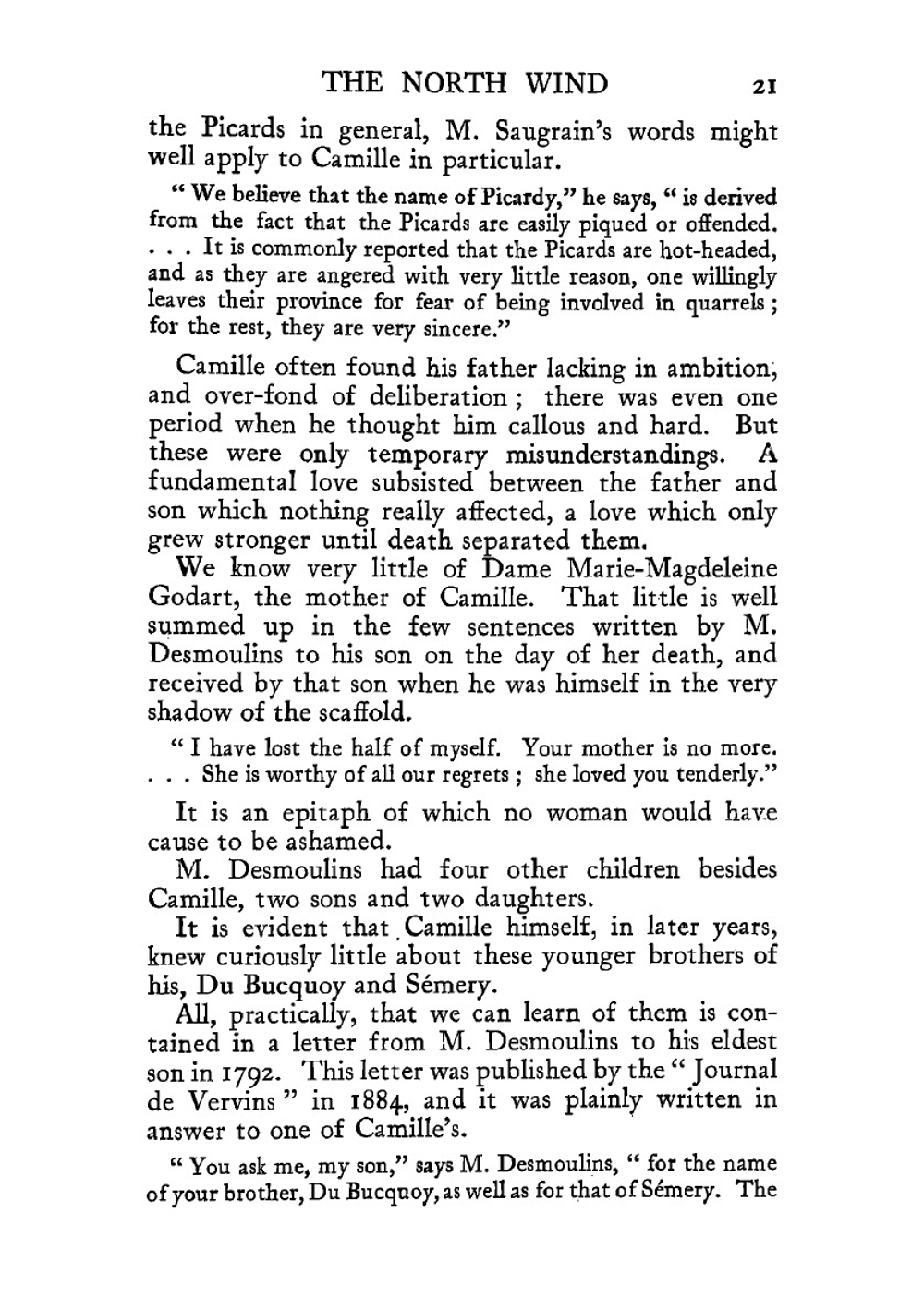 Camille Desmoulins, a biography | Violet M. Methley