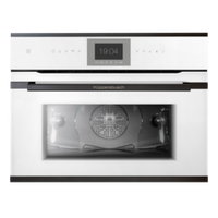 Компактный духовой шкаф с паром Kuppersbusch CBD 6550.0 W2 Black Chrome