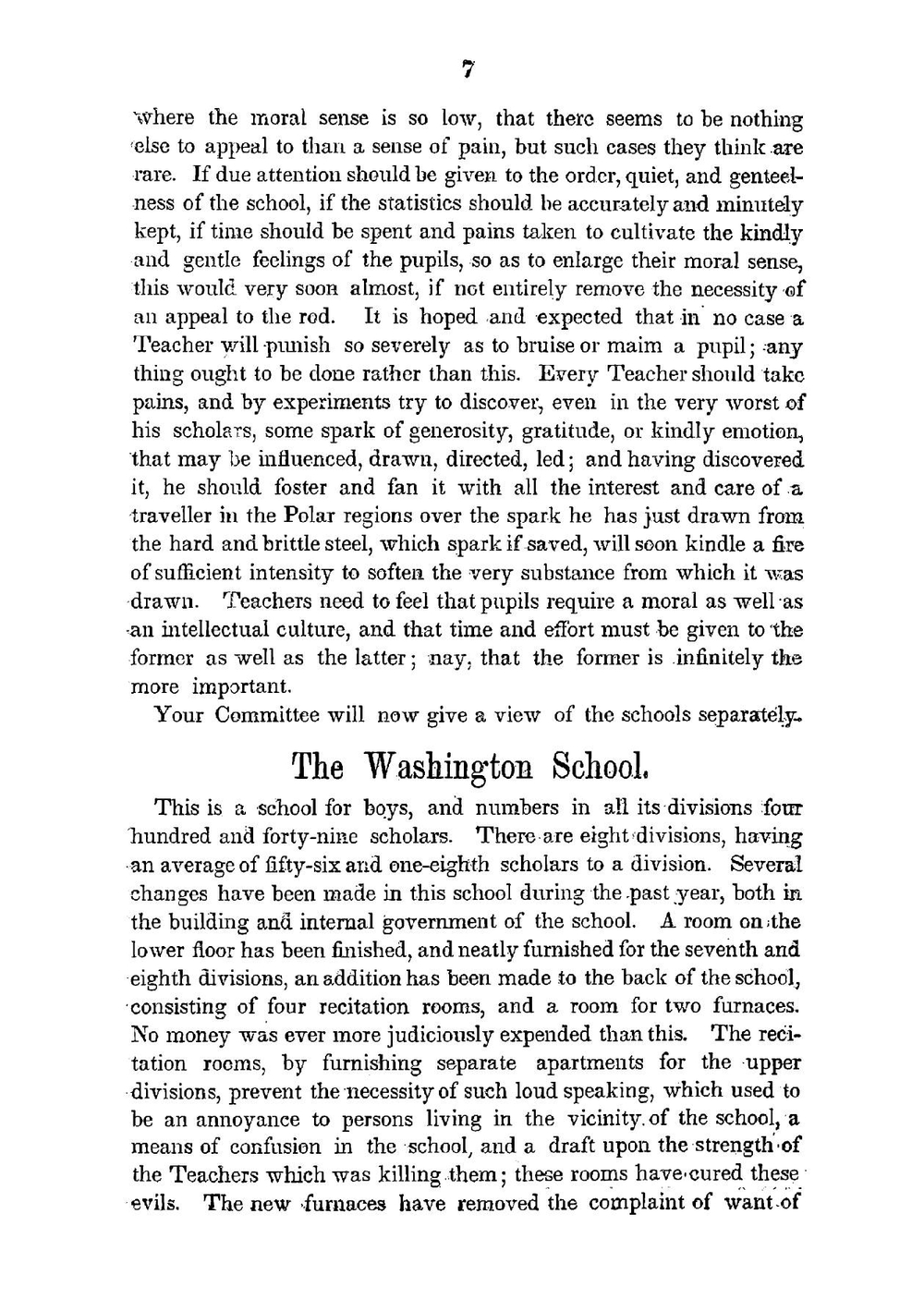 Annual report. 1845/6 | Roxbury School Committee