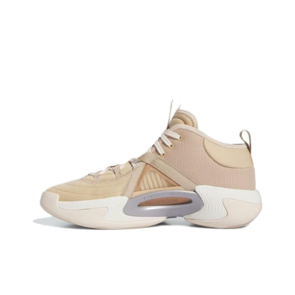 Женские кроссовки Adidas x Candace Parker Exhibit Select Mid 'Champagne' IE9341