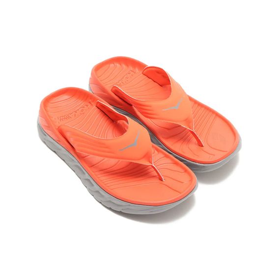 Hoka One One Ora Recovery Flip 'Gray Orange'