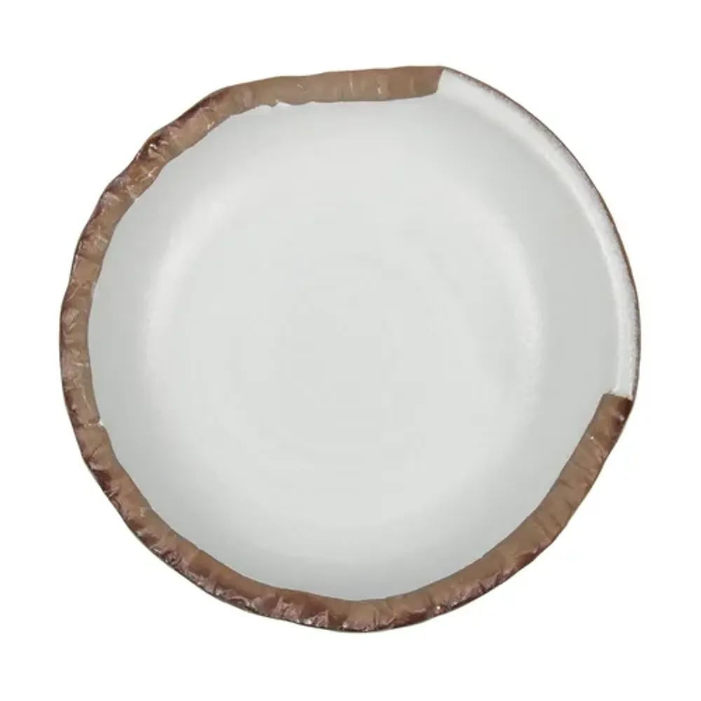 Салатник 175 мл d 15,5 cм h4,3 cм Crush White Matt New Brown Taiga P.L. [6]