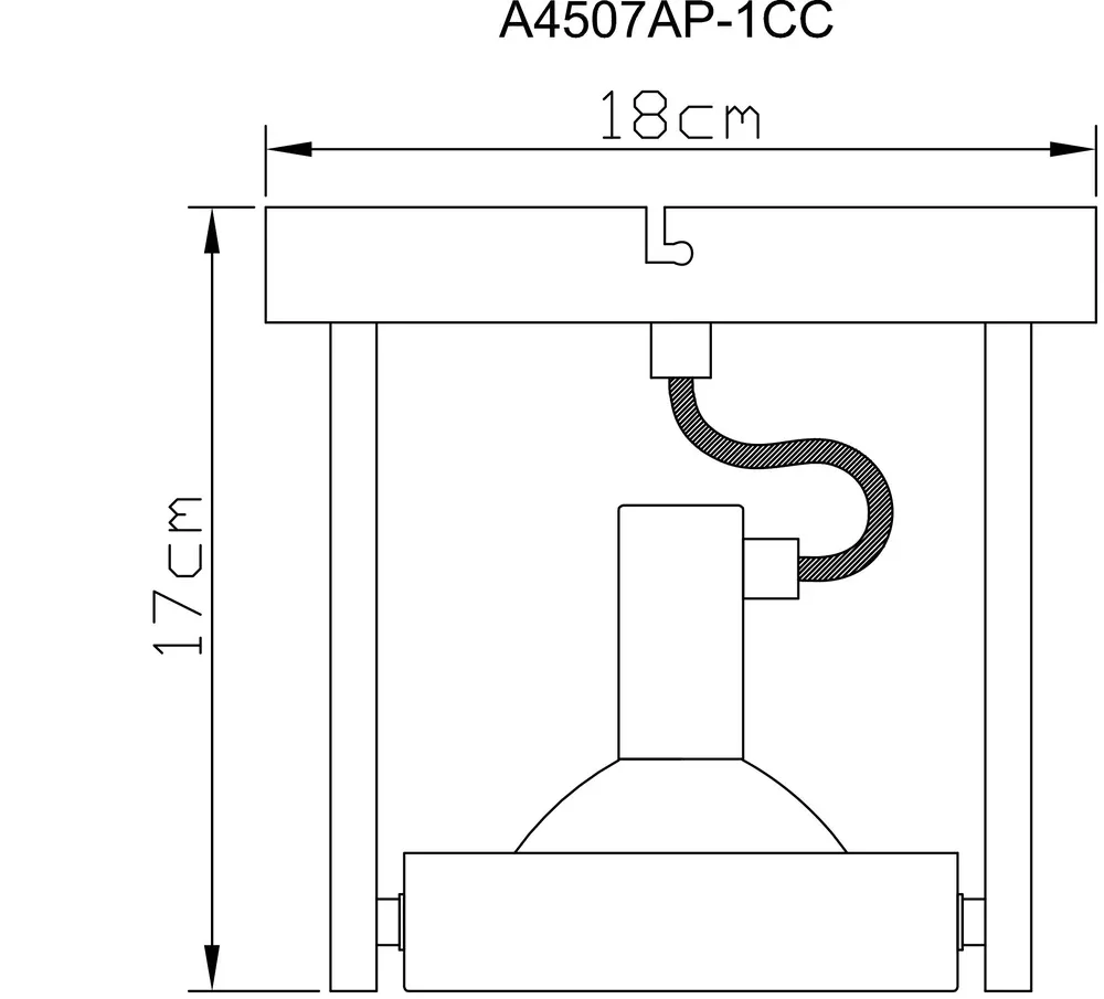 Карданный светильник Arte Lamp FACCIA