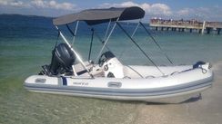 Лодка надувная HIGHFIELD Ocean Master OM 420, встр. бак