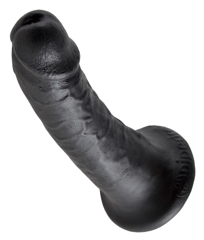 Фаллоимитатор Pipedream King Cock 6 черный 17 см