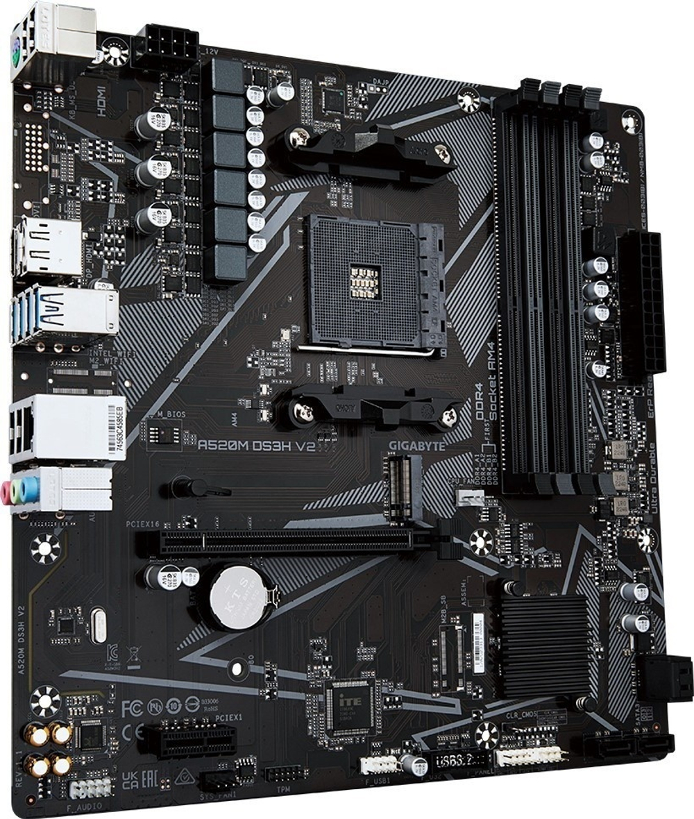 Материнская плата GIGABYTE A520M DS3H V2