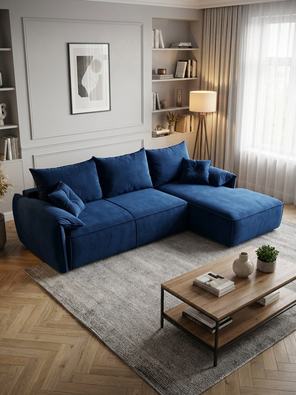 Диван на основе Loft