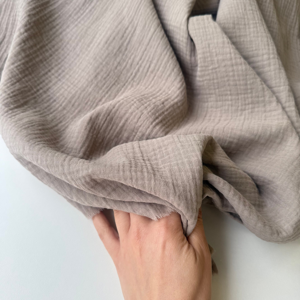 Муслин Серо-кофейный