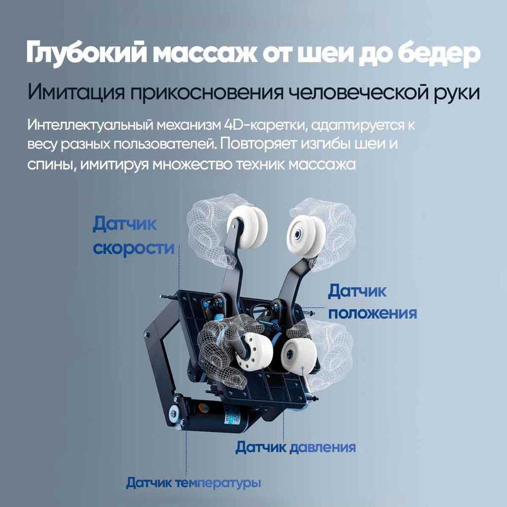 Массажное кресло RelaxMaster Zen Tech, SL, 4D