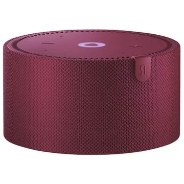 Умная колонка Яндекс Станция Мини без часов с Алисой, красный гранат