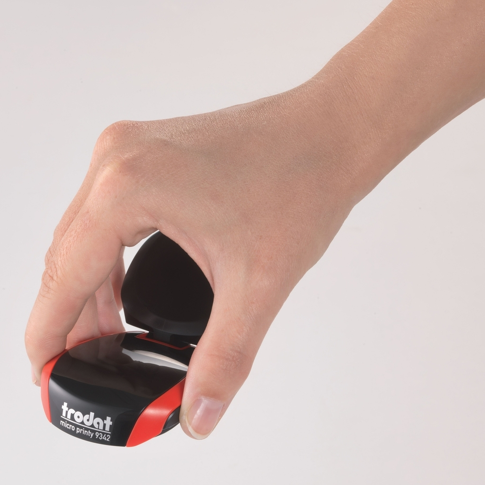 Application 9342 Micro Printy hand open