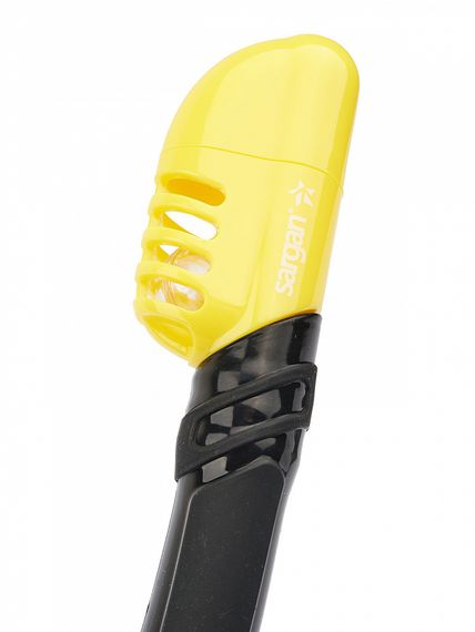 Трубка Sargan Неос черный/желтый