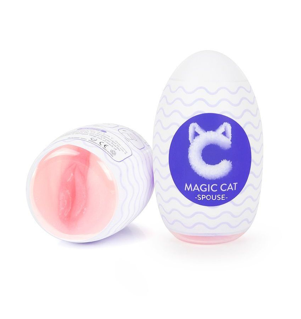 Мастурбатор-вагина MAGIC CAT SPOUSE (Цвет: телесный)