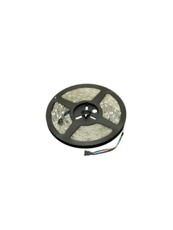 Лента светодиодная PLS 5050/60-12V 14.4Вт/м 6500К холод. бел. IP20 (уп.5м) JazzWay 1000972