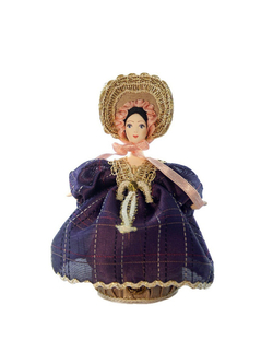 Кукла интерьерная Шкатулка в костюме 19 века
