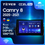 Teyes CC2L Plus 10" для Toyota Camry 8 2020-2021