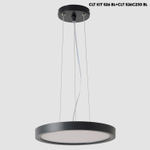 Потолочный светодиодный светильник Crystal Lux CLT 526C230 BL