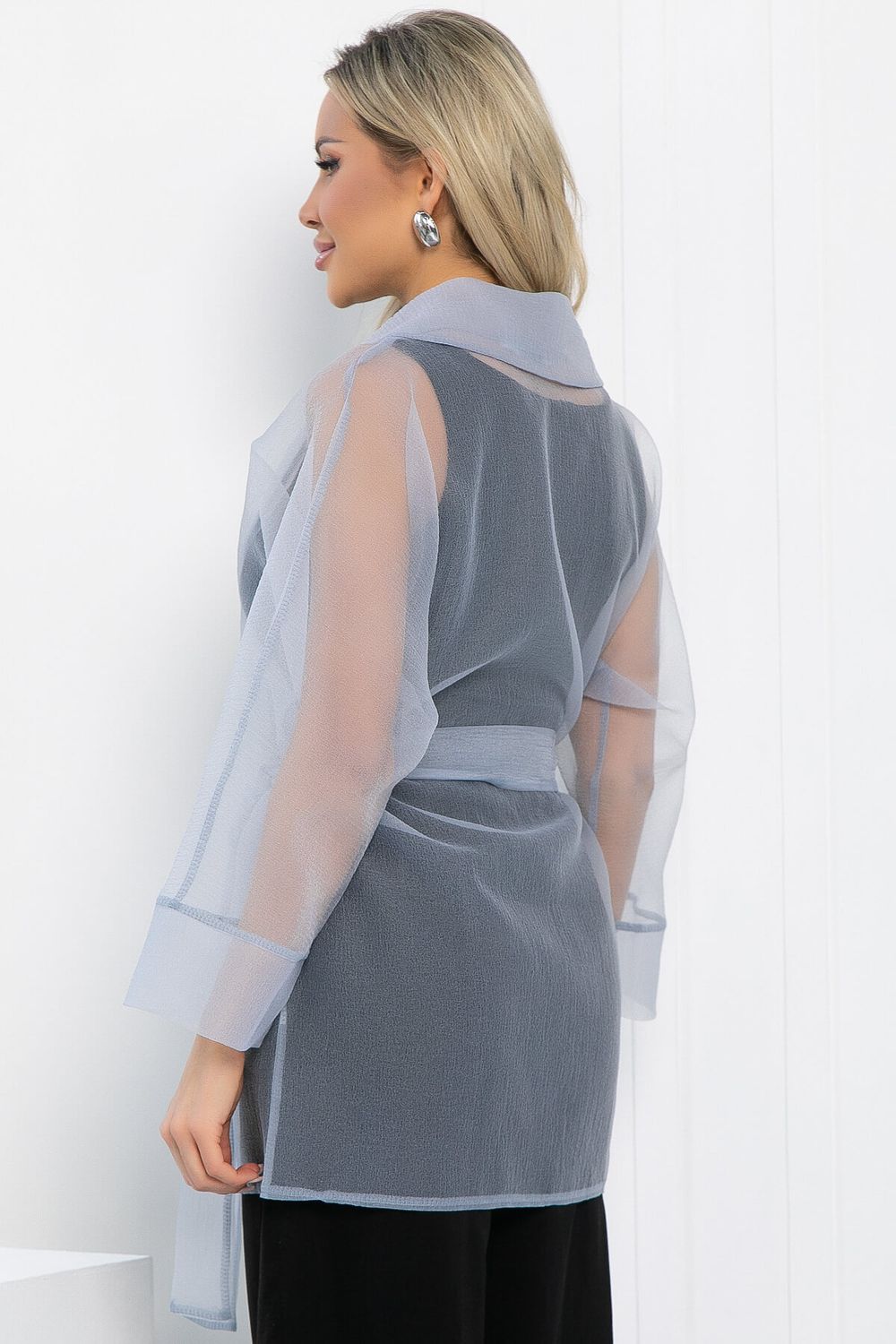 Жакет Случайная встреча (серый) Б13005-7М LT Collection