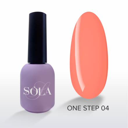 SoLa Гель-лак Однофазный OneStep 04, 10мл