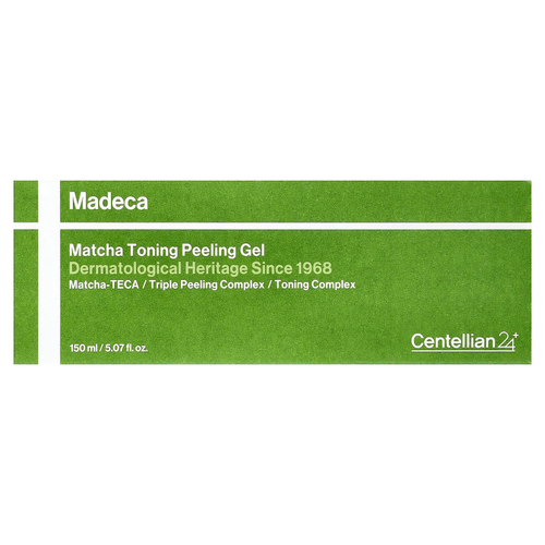 Centellian 24, Madeca, тонизирующий гель-пилинг с матча, 150 мл (5,07 жидк. унции)