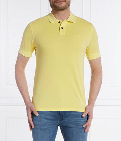 Поло Prime BOSS ORANGE - желтый(50507813)