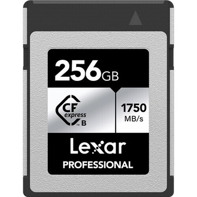 Карта памяти Lexar Professional Silver CFexpress Type B 256GB, R/W 1750/1300 МБ/с
