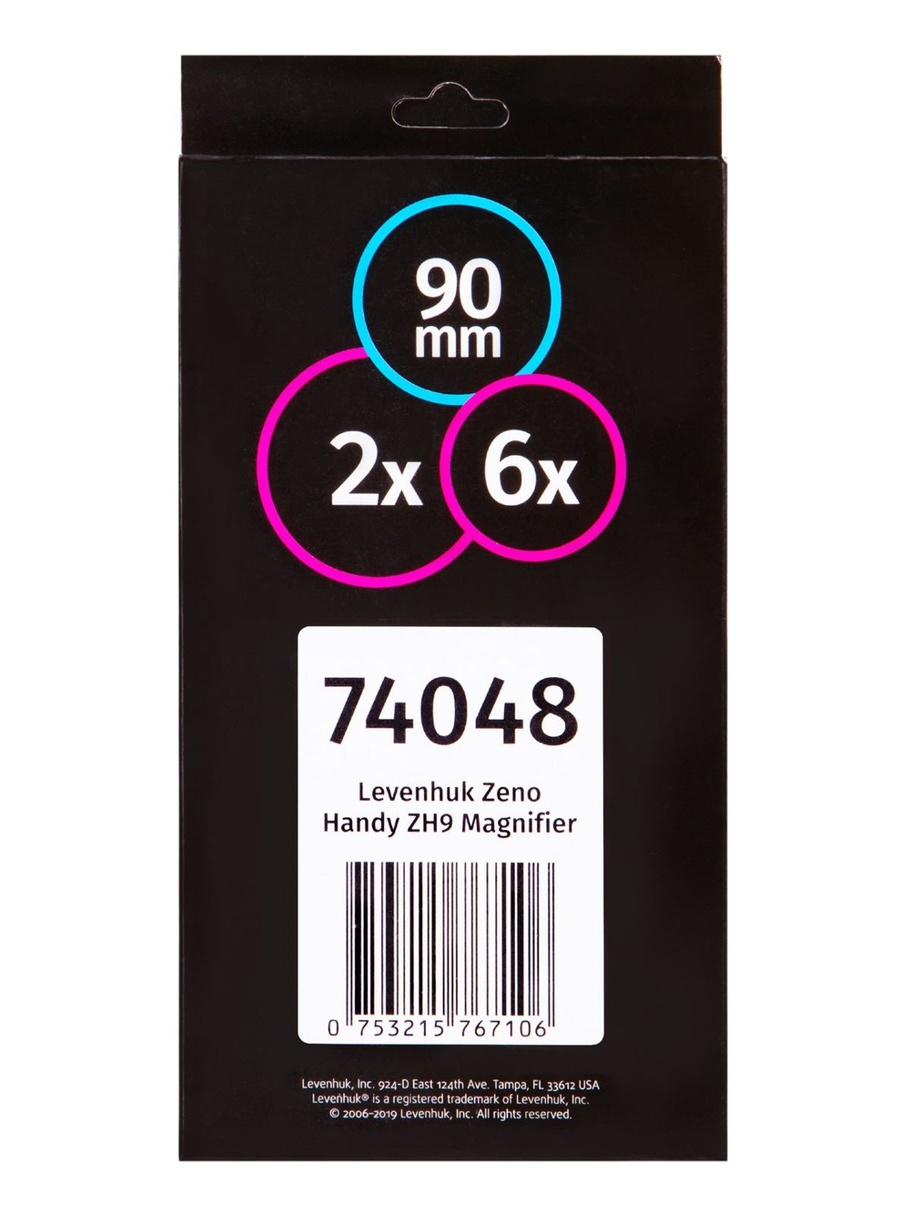 Лупа ручная Levenhuk Zeno Handy ZH9