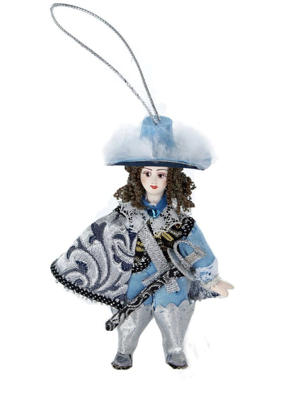 Кукла-подвеска коллекционная Потешного промысла Мушкетер