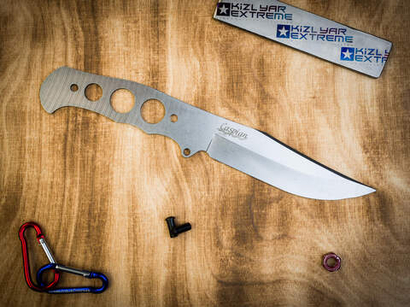 Клинок Caspian AUS-8 Stonewash