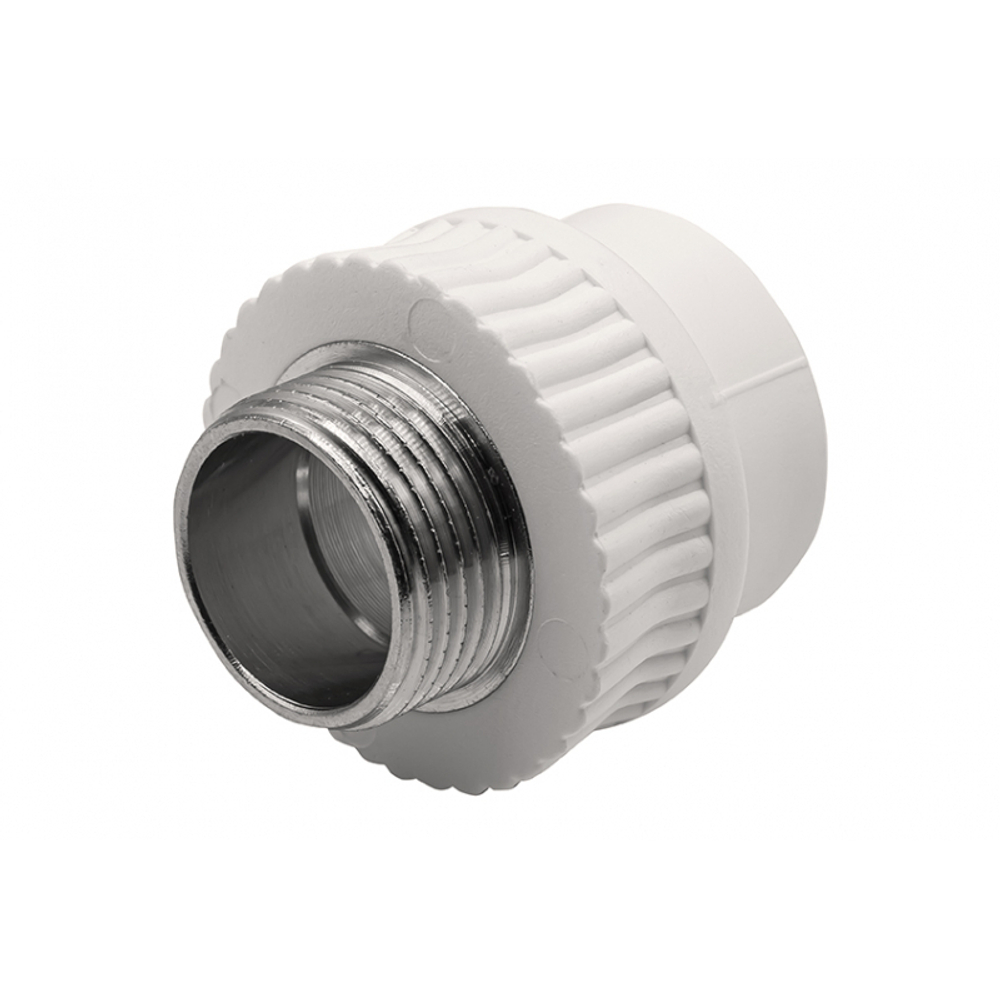 Муфта комб. с н.р. EVER PLAST 32х3/4" (бел)  2613