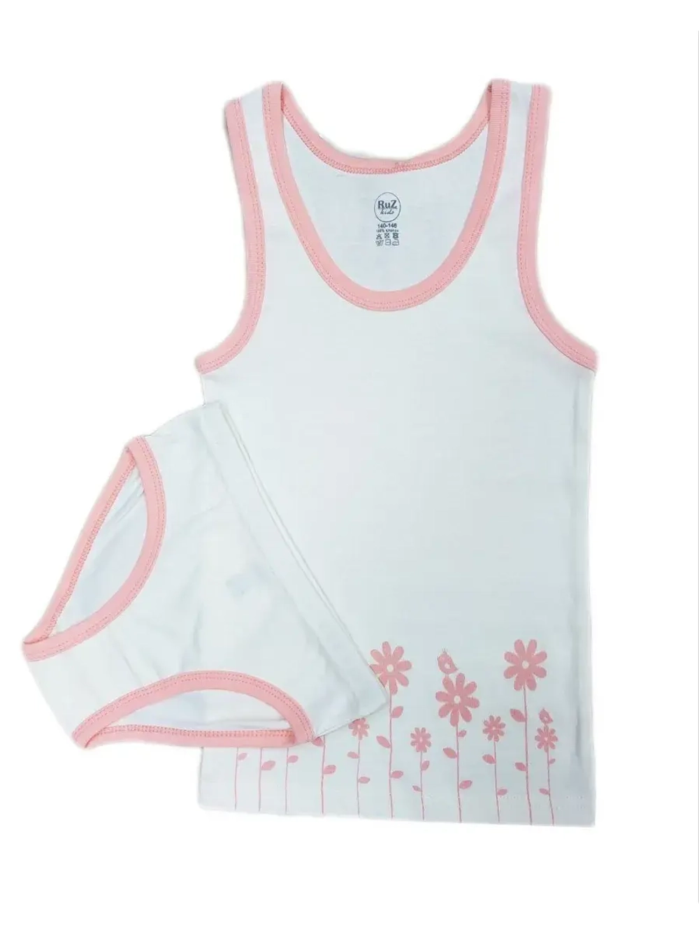 Комплект майка и трусики для девочки хлопок