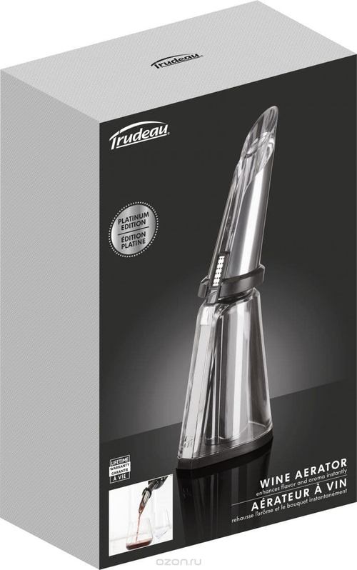 Аэратор для вина ELITE PLATINUM EDITION   Trudeau