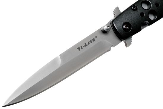 Складной нож Cold Steel 26B4 Ti-Lite 4 Aluminium Handle c клинком из стали CPM-S35VN, рукоять алюминий