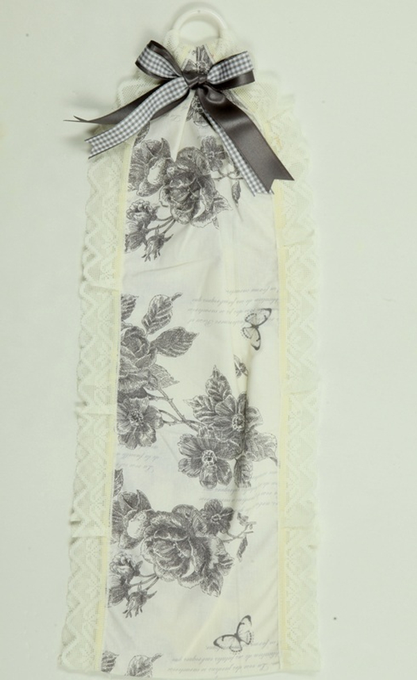 Держатель туалетной бумаги Old Florence Амели серый