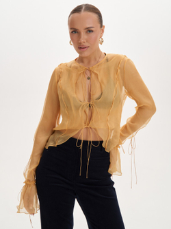 Блуза шифоновая