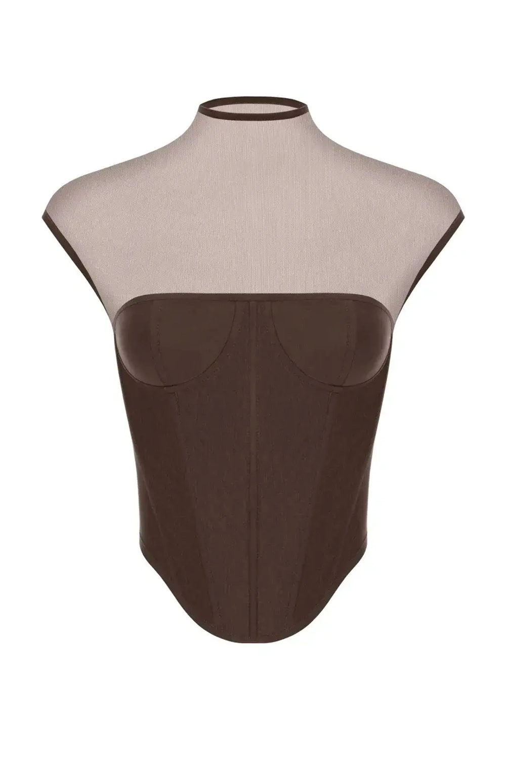 Корсет из сетки