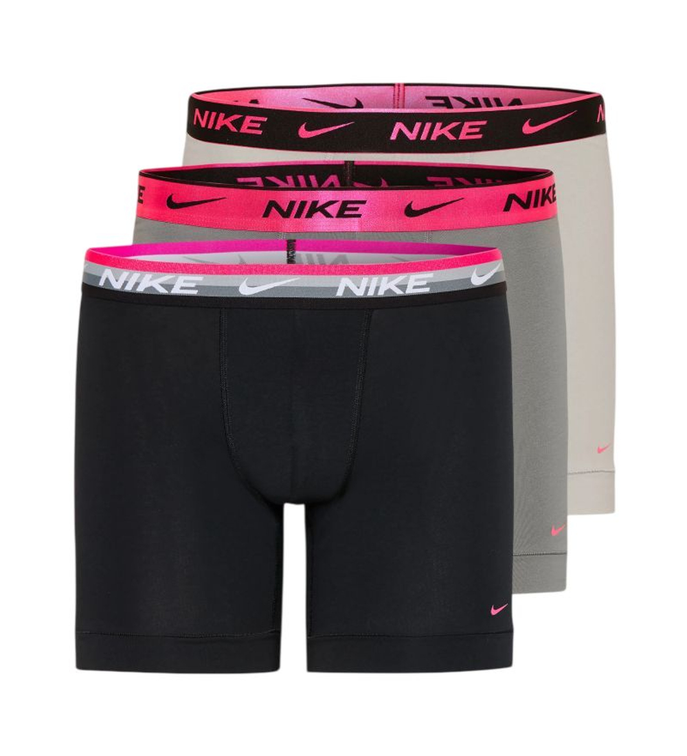 Боксерки теннисные Nike Everyday Cotton Stretch Boxer 3P - multicolor