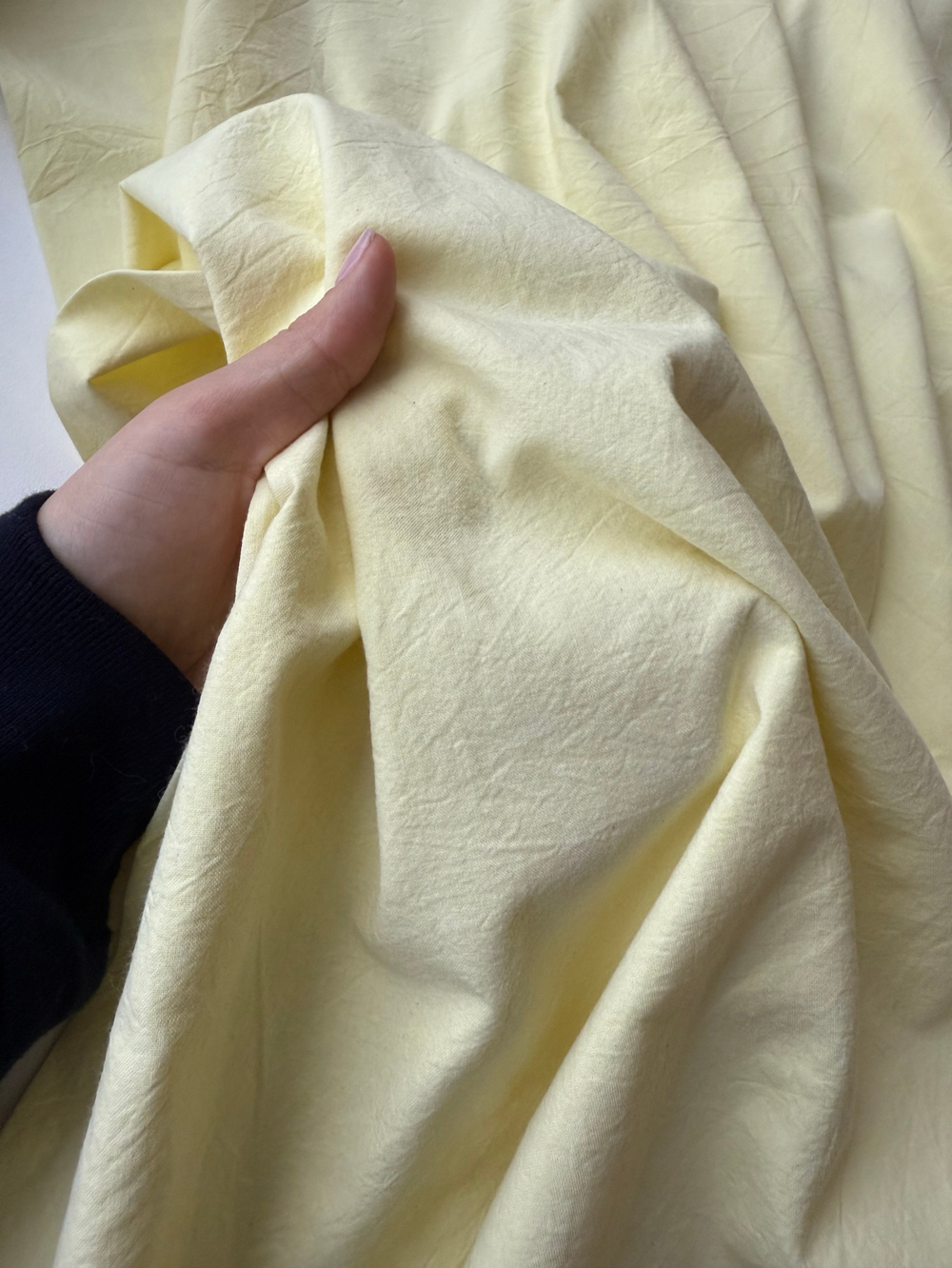 Вареный хлопок 250см. Лимон