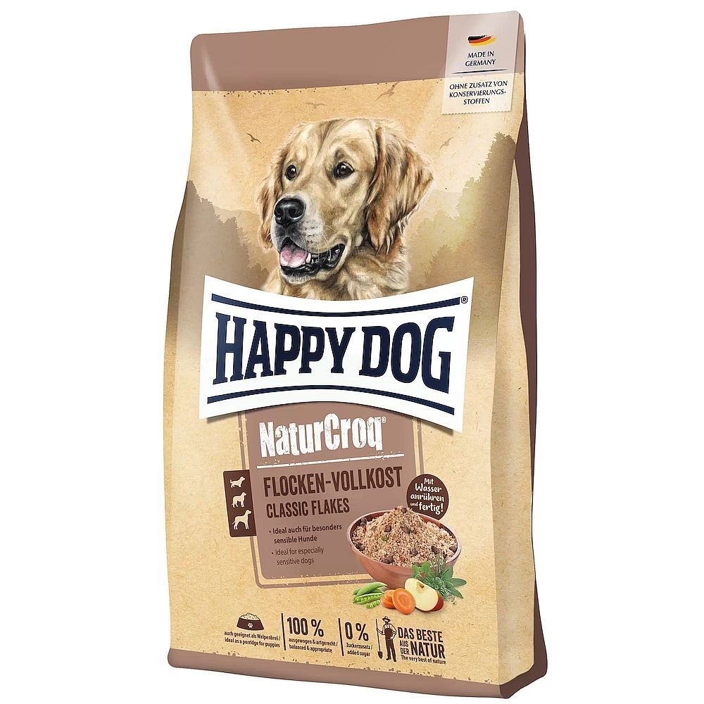 Happy Dog Premium - Flocken  Vollkost (Премиум хлопья ) Сухой корм для собак  всех пород  10 кг