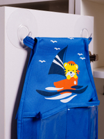 Кармашки в садик 83х24 Тигрёнок (синий)